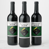 卒業祝い ワインラベル (ボトル)