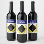 卒業祝い ワインラベル (ボトル)