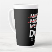 卒業祝い |医師の予定 カフェラテマグ (左アングル)