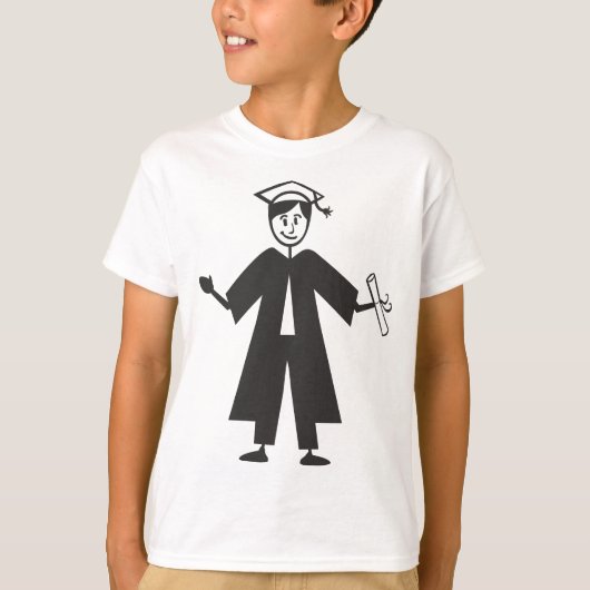 卒業祝い, 大学生の卒業, おめでとう Tシャツ (正面)