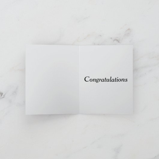 卒業祝い 招待状 (内部)