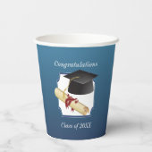 卒業祝い 紙コップ (裏面)