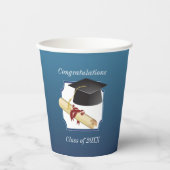 卒業祝い 紙コップ (正面)