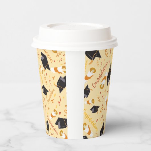 卒業祝い 紙コップ (左)