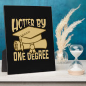 卒業祝い | 1度ほど暑い フォトプラーク (側面)