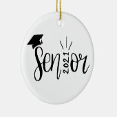 卒業祝い、2021年クラス、2021年上席 セラミックオーナメント (右)