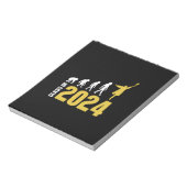 卒業祝い | 2024年クラス ノートパッド (回転)