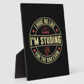 卒業祝い | I Have No Like I Studing フォトプラーク (側面)