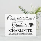 卒業祝カスタムいの卒業生 招待状 (スタンド正面)