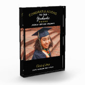 卒業祝カスタムい写真卒業 フォトブロック (左)