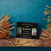 卒業祝カスタムい2写真卒業 フォトプラーク (側面)