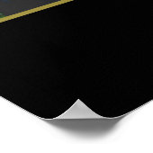 卒業祝カスタムい2写真卒業 ポスター (角)