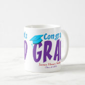 卒業祝カスタムい コーヒーマグカップ (正面右)