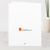 卒業祝カスタムおもしろいいを盛大に祈る カード (裏面)