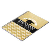 卒業祝パーソナライズされたい ノートブック (左側)