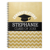 卒業祝パーソナライズされたい ノートブック (正面)