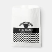 卒業祝パーソナライズされたい フェイバーバッグ (正面)