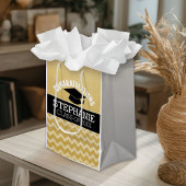 卒業祝パーソナライズされたい ミディアムペーパーバッグ