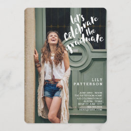 卒業祝会招待状 招待状