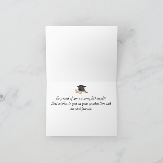 卒業祝者だ！カード カード (内部)