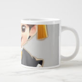 卒業祝者を叱る ジャンボコーヒーマグカップ (右)