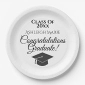 卒業祝賀会 ペーパープレート (正面)
