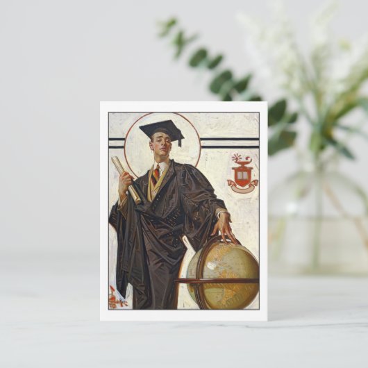 卒業祝 ポストカード (スタンド正面)