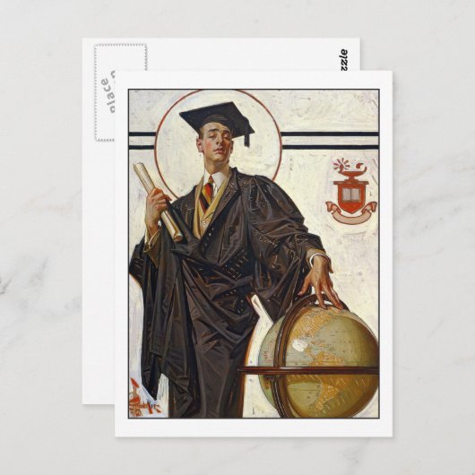 卒業祝 ポストカード (正面/裏面)