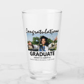卒業祝 |写真 タンブラーグラス (正面)