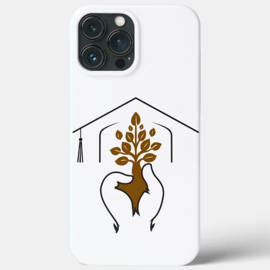 卒業祝:進化の全ステップ Case-Mate iPhoneケース (裏面)