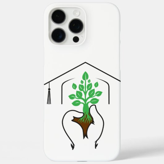 卒業祝:進化の全ステップ Case-Mate iPhoneケース (裏面)