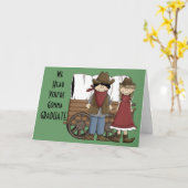 卒業私達は印象づけられます! 西部カード- カード (黄色い花)