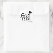 卒業科学科卒業シリンダー帽年 スクエアシール (バッグ)