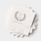 卒業箔離れ押しナプキンスのリース 箔ナプキン (インサイチュ (積み重ね))