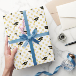 卒業紙吹雪魔法 ラッピングペーパー