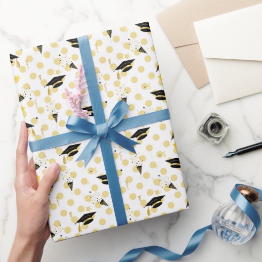 卒業紙吹雪魔法 ラッピングペーパー (ギフト)