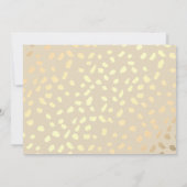 卒業素朴パーティーの写真 招待状 (裏面)