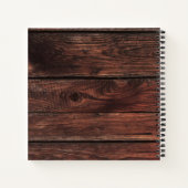 卒業素朴パーティーモダンンカントリーゲスト ノートブック (裏面)