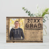 卒業素朴国ウッドワンフォトグラード 招待状 (スタンド正面)