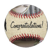 卒業素朴記念写真 野球ボール (裏面)