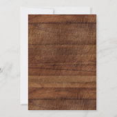 卒業素朴BBQパーティー 招待状 (裏面)