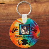 卒業絞り染め キーホルダー (正面)