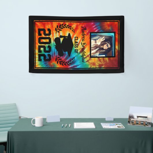 卒業絞り染め 横断幕 (トレードショー)