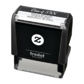 卒業者差出人住所のシンプル区分 セルフインキングスタンプ (商品)