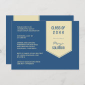 卒業者 招待状 (正面/裏面)