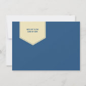 卒業者 招待状 (裏面)