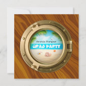 卒業航海の会 招待状 (正面)