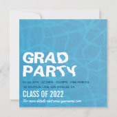 卒業航海の党 招待状 (裏面)