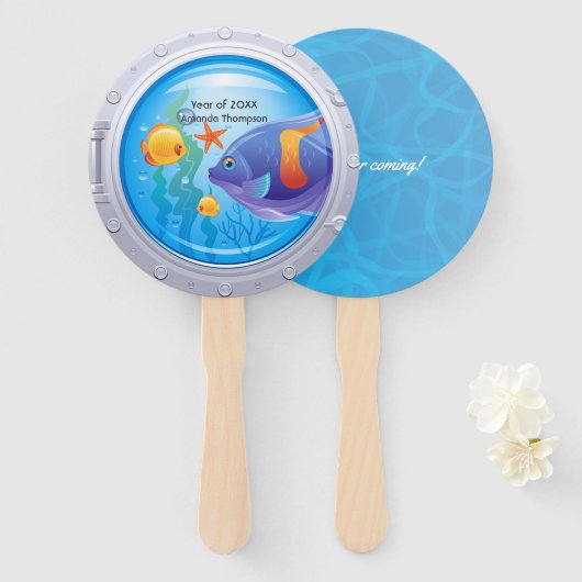 卒業航海の ハンドファン (正面&裏面)