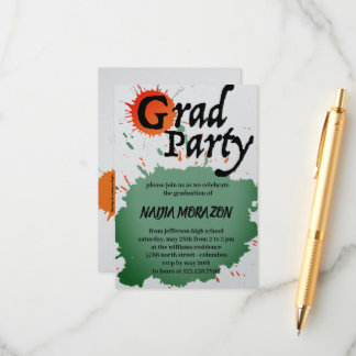 卒業色彩の鮮やか会 エンクロージャーカード